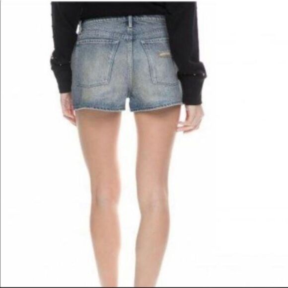 Juicy Couture Mixed Metal Studded High Rise Shorts - Picture 3 of 16